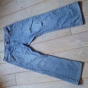 ⚡️GAP Mens boot fit jeans W34 L30 lightly distressed medium wash 34/30